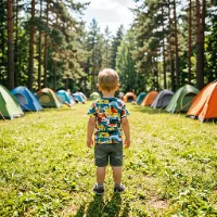 Купить готовый сайт Детский лагерь в Твери - посмотреть и заказать, недорогой шаблон сайта, цена 